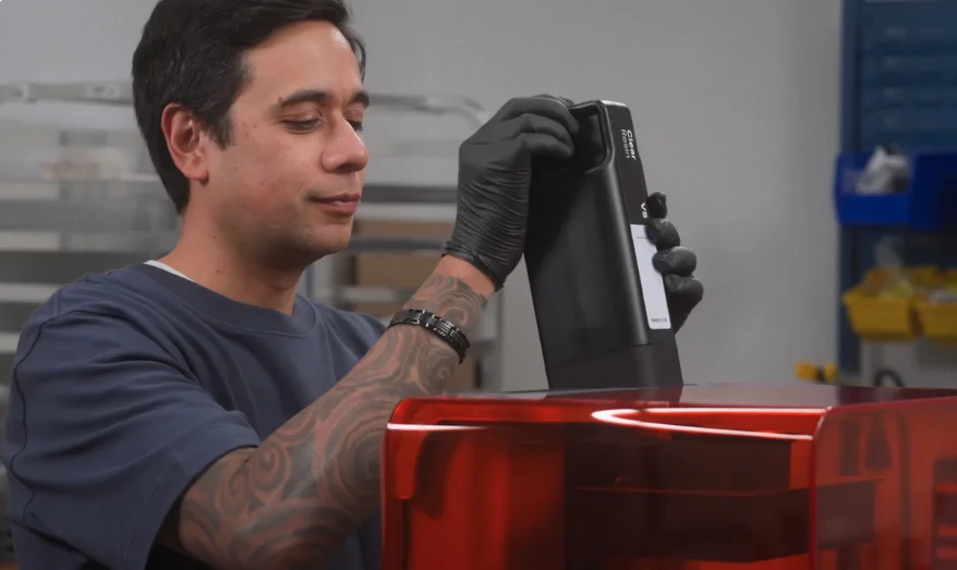 Load a material and click print.