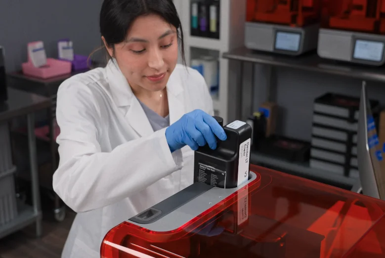 Load a material and click print.
