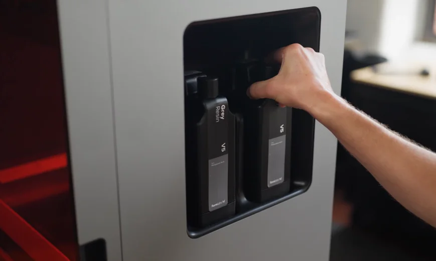 Load a material and click print.